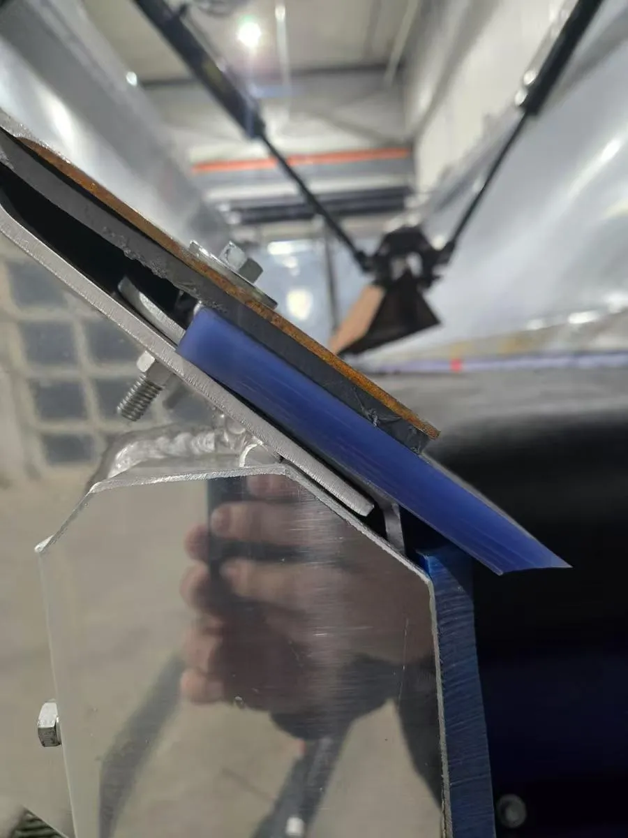 Hebei Huping Polyurethane Skirting in customers' Conveyor